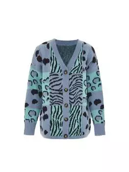 Пуловер ebeeza, бирюзовый