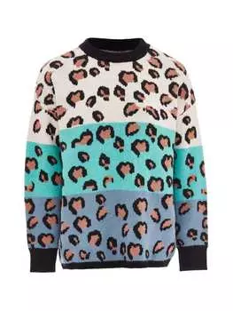 Пуловер ebeeza, бирюзовый