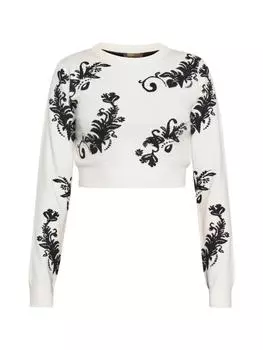 Пуловер ebeeza, цвет wollweiss schwarz