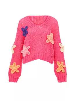 Пуловер ebeeza, фуксия