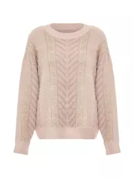 Пуловер ebeeza, розовый