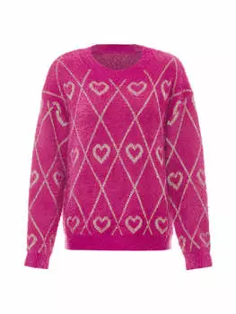 Пуловер ebeeza, розовый