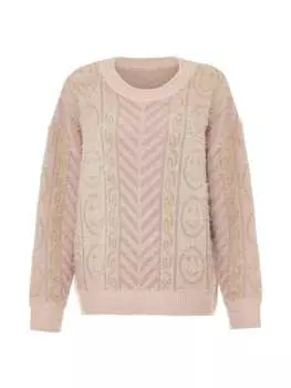 Пуловер ebeeza, розовый