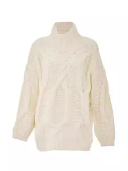 Пуловер ebeeza Strick, белый