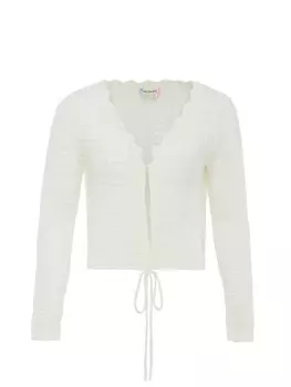 Пуловер ebeeza Strick, белый