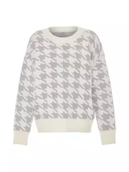 Пуловер ebeeza Strick, белый