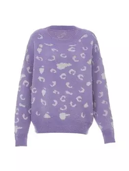 Пуловер ebeeza Strick, сиреневый