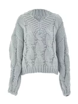 Пуловер ebeeza, светло-синий