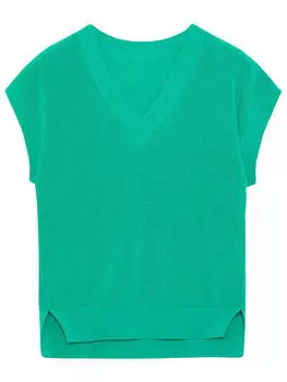 Пуловер Ecoalf, зеленый