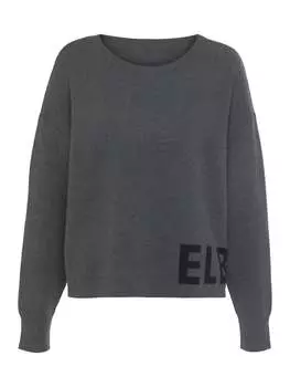 Пуловер ELBSAND, антрацит