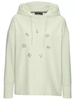 Пуловер ELBSAND Kapuzensweatshirt, цвет pastellgrn