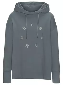 Пуловер ELBSAND Kapuzensweatshirt, цвет petrol