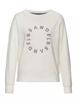 Пуловер ELBSAND Sweatshirt, кремовый