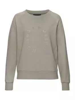 Пуловер ELBSAND Sweatshirt, серо-коричневый