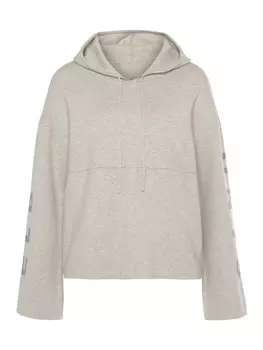 Пуловер ELBSAND, светло-серый