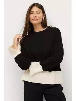 Пуловер ellos, черный/белый