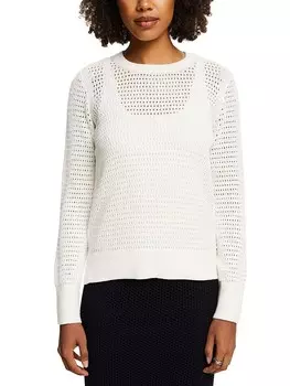 Пуловер ESPRIT, белый