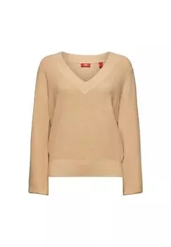 Пуловер ESPRIT, цвет Cream Beige
