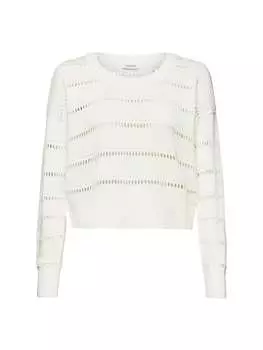 Пуловер ESPRIT Pullover, белый