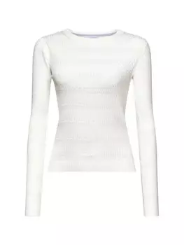 Пуловер ESPRIT Pullover, белый