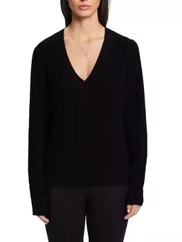 Пуловер ESPRIT Pullover, черный