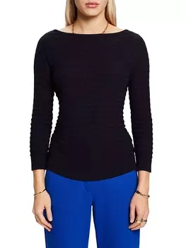 Пуловер ESPRIT, темно-синий