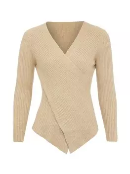 Пуловер eucaly Strick, бежевый