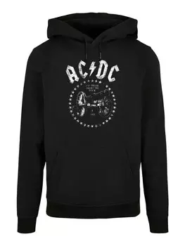 Пуловер F4NT4STIC Basic ACDC Rock Band Music We Salute You Cannon, черный