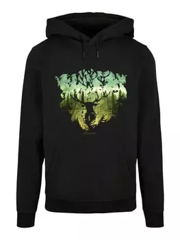 Пуловер F4NT4STIC Basic Harry Potter Magical Forest, черный