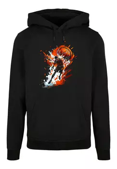 Пуловер F4NT4STIC Basic Hoodie Basketball Splash Sport HOODIE, черный
