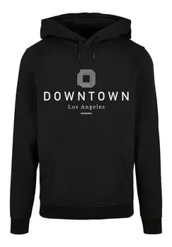 Пуловер F4NT4STIC Basic Hoodie Downtown LA HOODIE, черный