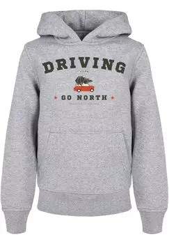 Пуловер F4NT4STIC Basic Kids Hoodie Driving Home Weihnachten, цвет heathergrey