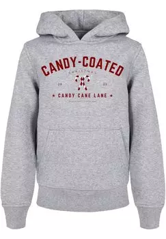Пуловер F4NT4STIC Basic Kids Hoodie Weihnachten Candy Coated Christmas, цвет heathergrey