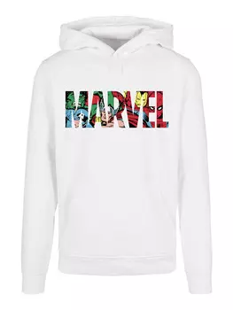 Пуловер F4NT4STIC Basic Marvel Avengers Logo Character infill, белый