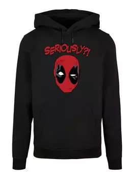 Пуловер F4NT4STIC Basic Marvel Deadpool Seriously, черный