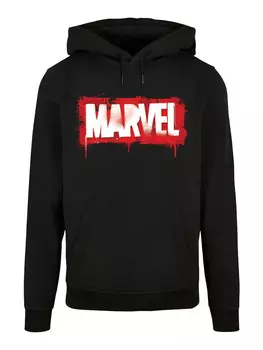 Пуловер F4NT4STIC Basic Marvel Spray Logo, черный