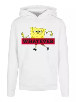 Пуловер F4NT4STIC Basic Spongebob Schwammkopf WHATEVER, белый