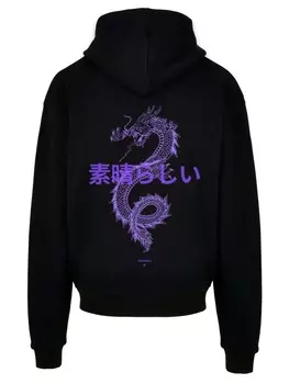 Пуловер F4NT4STIC, черный