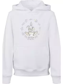 Пуловер F4NT4STIC Disney Bambi Klopfer Thumper Sweet As Can Be, белый