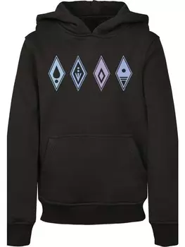 Пуловер F4NT4STIC Disney Frozen Symbols, черный