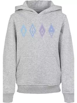 Пуловер F4NT4STIC Disney Frozen Symbols, пестрый серый