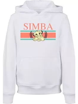 Пуловер F4NT4STIC Disney Knig der Lwen Simba Stripes, белый