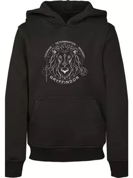 Пуловер F4NT4STIC Harry Potter Gryffindor Seal, черный