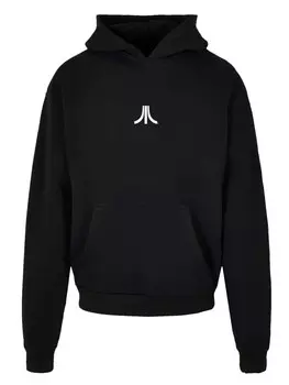Пуловер F4NT4STIC Heavy Hoodie Atari Fuji Logo Retro Gaming, черный