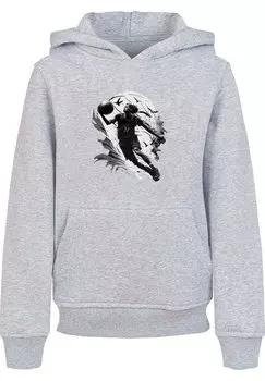 Пуловер F4NT4STIC Hoodie Basketball Spieler, цвет grau meliert