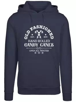 Пуловер F4NT4STIC Hoodie Cany Canes Retro Christmas Sign, цвет marineblau