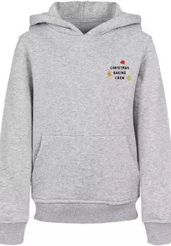 Пуловер F4NT4STIC Hoodie Christmas Baking Crew, цвет grau meliert