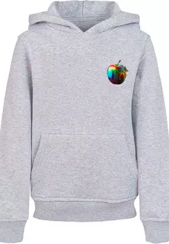 Пуловер F4NT4STIC Hoodie Colorfood Collection Rainbow Apple, цвет grau meliert
