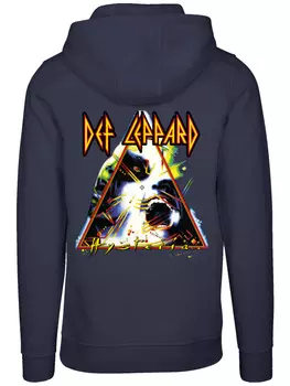 Пуловер F4NT4STIC Hoodie Def Leppard Hysteria, цвет marineblau