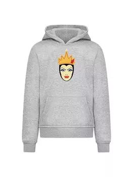 Пуловер F4NT4STIC Hoodie Disney Bsewichte Evil Queen, пятнистый серый